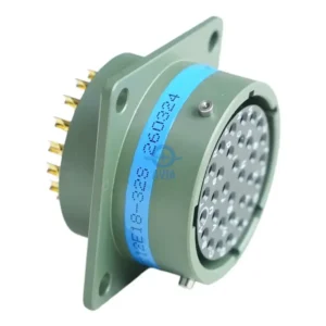 MS3112E18-32S | 32-Socket MIL-DTL-26482 Series I Box Mount Receptacle (Size 18) 2 MS3112E18-32S-mil-c-26482-series