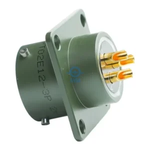 PT02E12-3P | 3-Pin MIL-DTL-26482 Series I Box Mount Receptacle (Size 12) 1 PT02E12-3P-side-view
