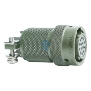 PT06E12-14S(SR) | 14-Socket MIL-DTL-26482 Series I Plug with Strain Relief (Size 12) 1 PT06E12-14S(SR)-side-view