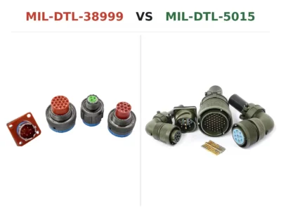 MIL-DTL-38999 vs MIL-DTL-5015